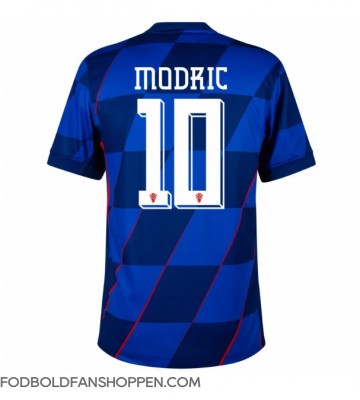 Kroatien Luka Modric #10 Udebanetrøje EM 2024 Kortærmet